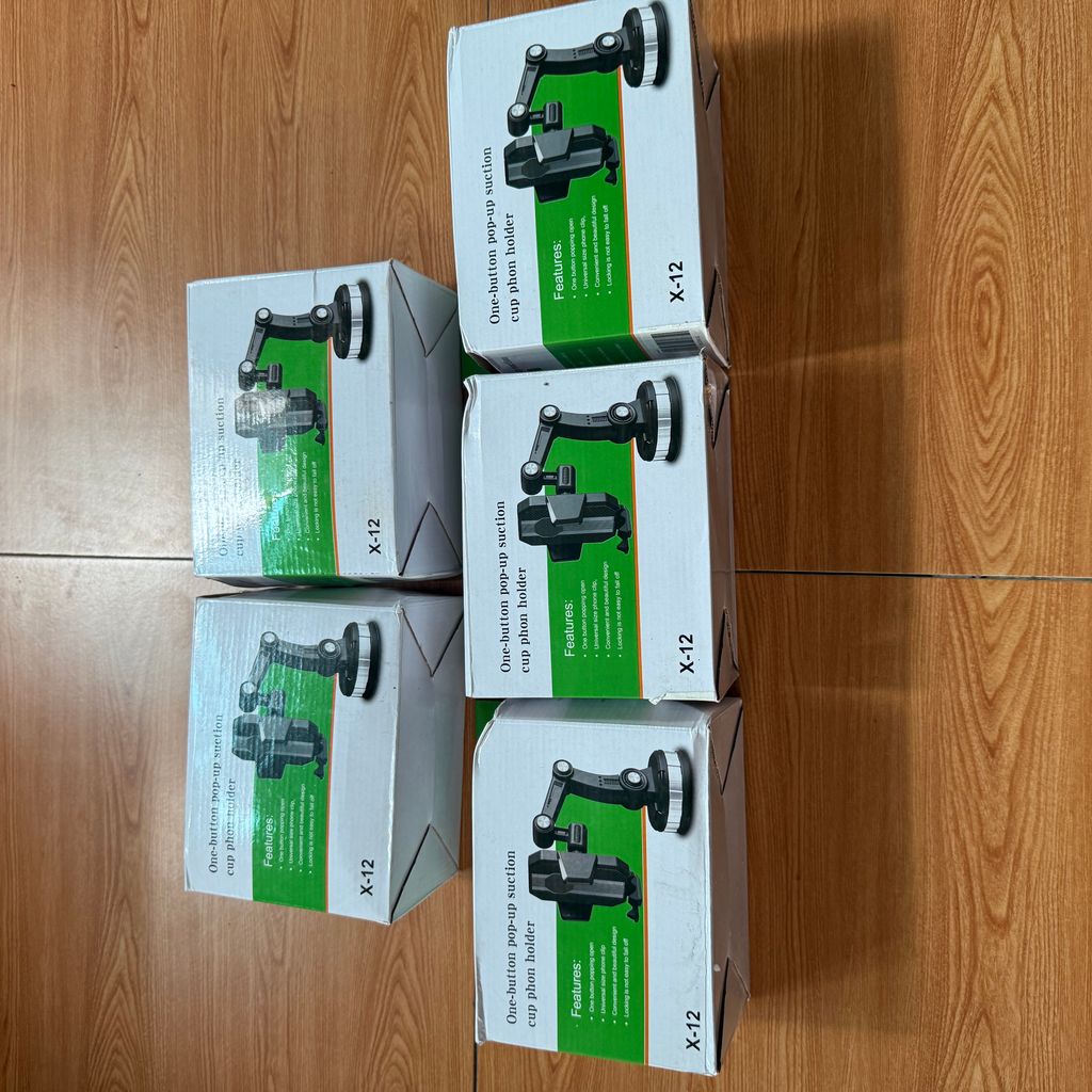 Giá đỡ điện thoại oto x-12 thông minh xoay 360 độ Lưu Ý(phần keo rán dưới đế bị chảy nhẹ) xem Video