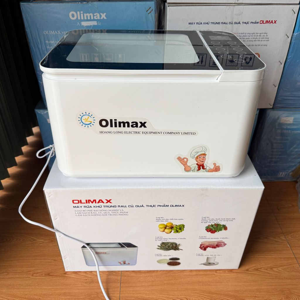 Máy sục ozon thực phẩm 11 lít olimax