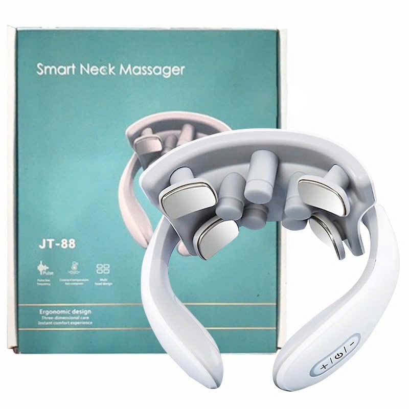 Máy Massage Cổ Vai Gáy JT-88, Masage Có Chườm Nóng 42 Độ, Có Xung Điện Masage