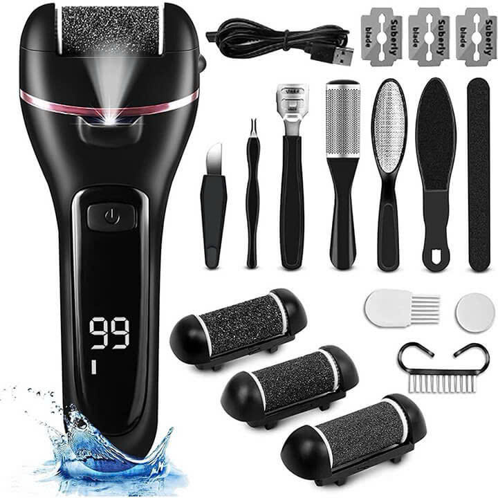 Máy Trà Gót Chân Pin Sạc 16 Trong 1 - Tặng Bộ Phụ Kiện 10 Món Đa Năng - Hàng Xịn