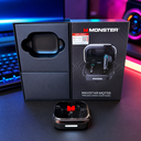 Tai Nghe Bluetooth Monster MQT55 - KT01931 - Không Dây Độ Trễ Thấp Cảm Ứng Thông Minh Thể Thao
