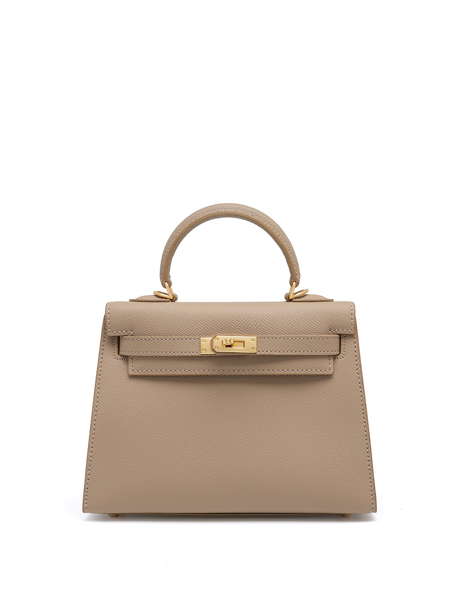 Túi Xách Tay Nữ Mini Bag Đeo Chéo Đeo Vai Da Bò Thật Cao Cấp Size 22cm Ladysam LDS2520