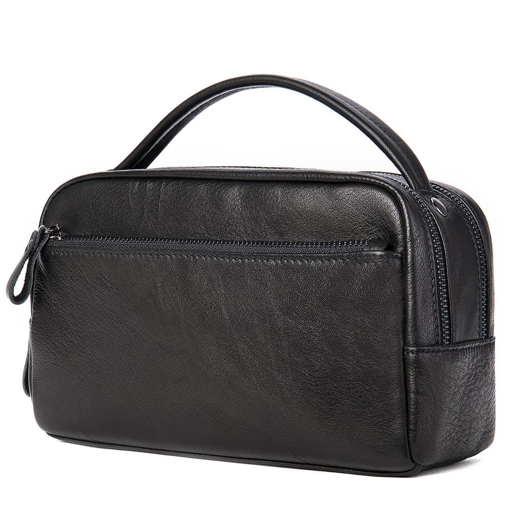 Túi Clutch Nam Da Bò Thật Cao Cấp Size 23 – Túi Cầm Tay Golf Nam Sang Trọng Đựng Ví Điện Thoại LADYS