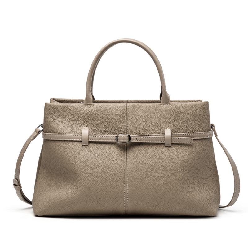 Túi Xách Tay Tote Công Sở Da Bò Mềm Mại Đựng Tài Liệu A4 Laptop 13.5 Inch Size 35 LADYSAM LDS2953