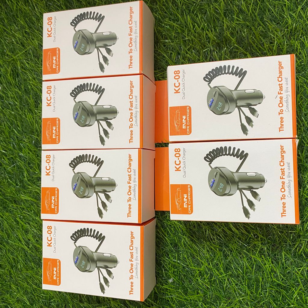 Tẩu sạc nhanh ô tô KC-08.