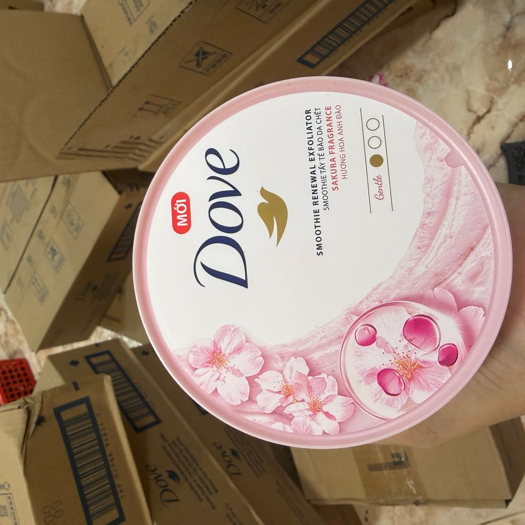 Tẩy tế bào chếtt body DOVE 298g 