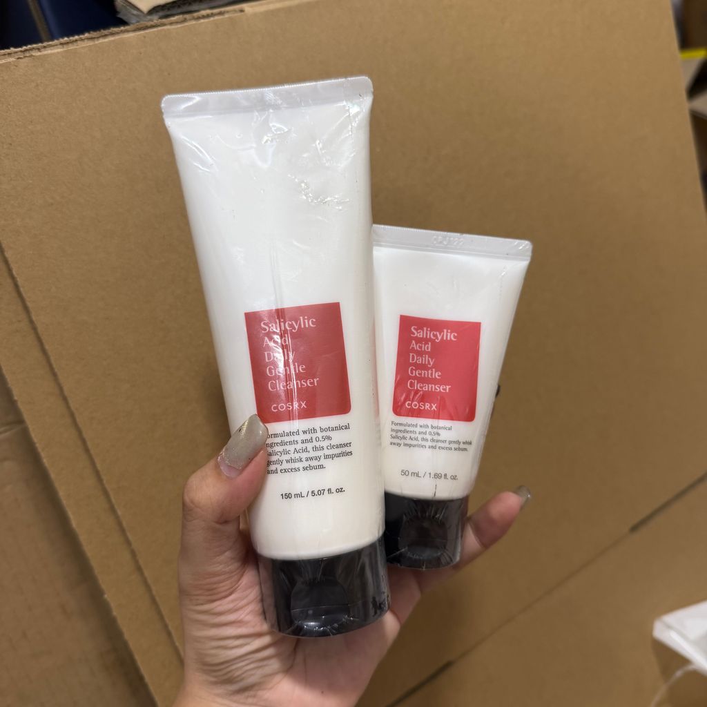 COSRX sữa rửa mặt Salicylic Acid Daily Gentle Cleanser 150ml & 50ml
