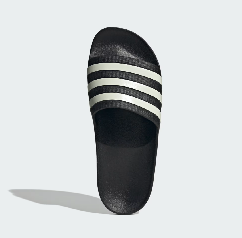 Dép Adilette Aqua màu Đen size 6 (39) - (Adidas-Auth)