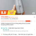 [HÀNG CHUẨN AUTH] Xịt Chống Nắng Altruist Invisible Sunspray SPF50 200ml