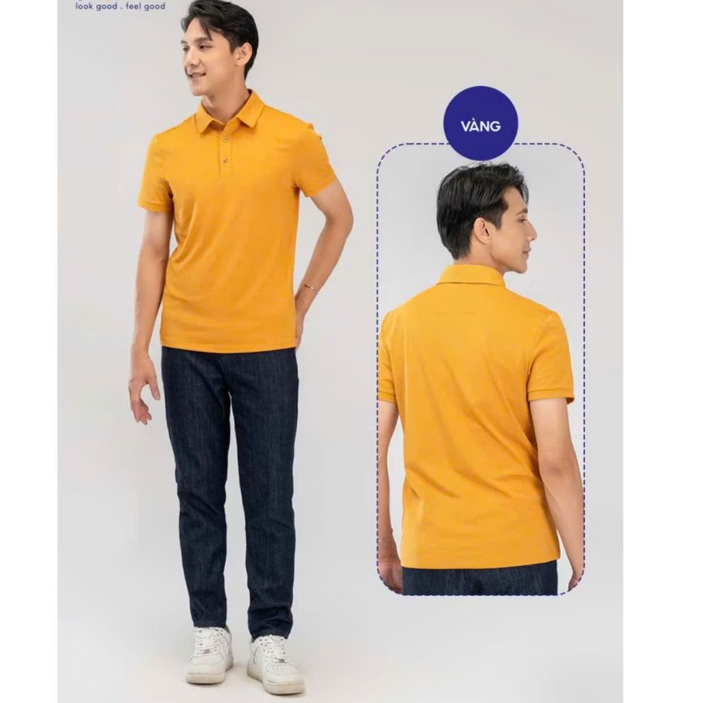 Áo POLO YODY MÀU VÀNG