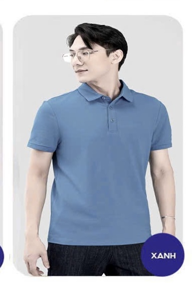 Áo Polo Yody Màu Xanh Nhạt