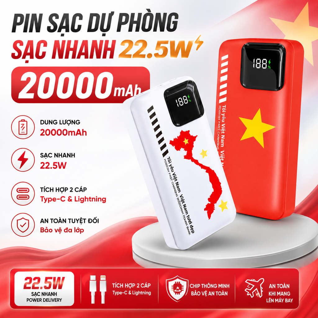 Bộ sạc nhanh 30W thingplus công nghệ GAN bao gồm củ sạc 30W và cáp C to C 60W