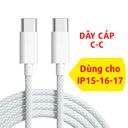 Cáp sạc nhanh 20W C to C bọc dù hàng linh kiện no box