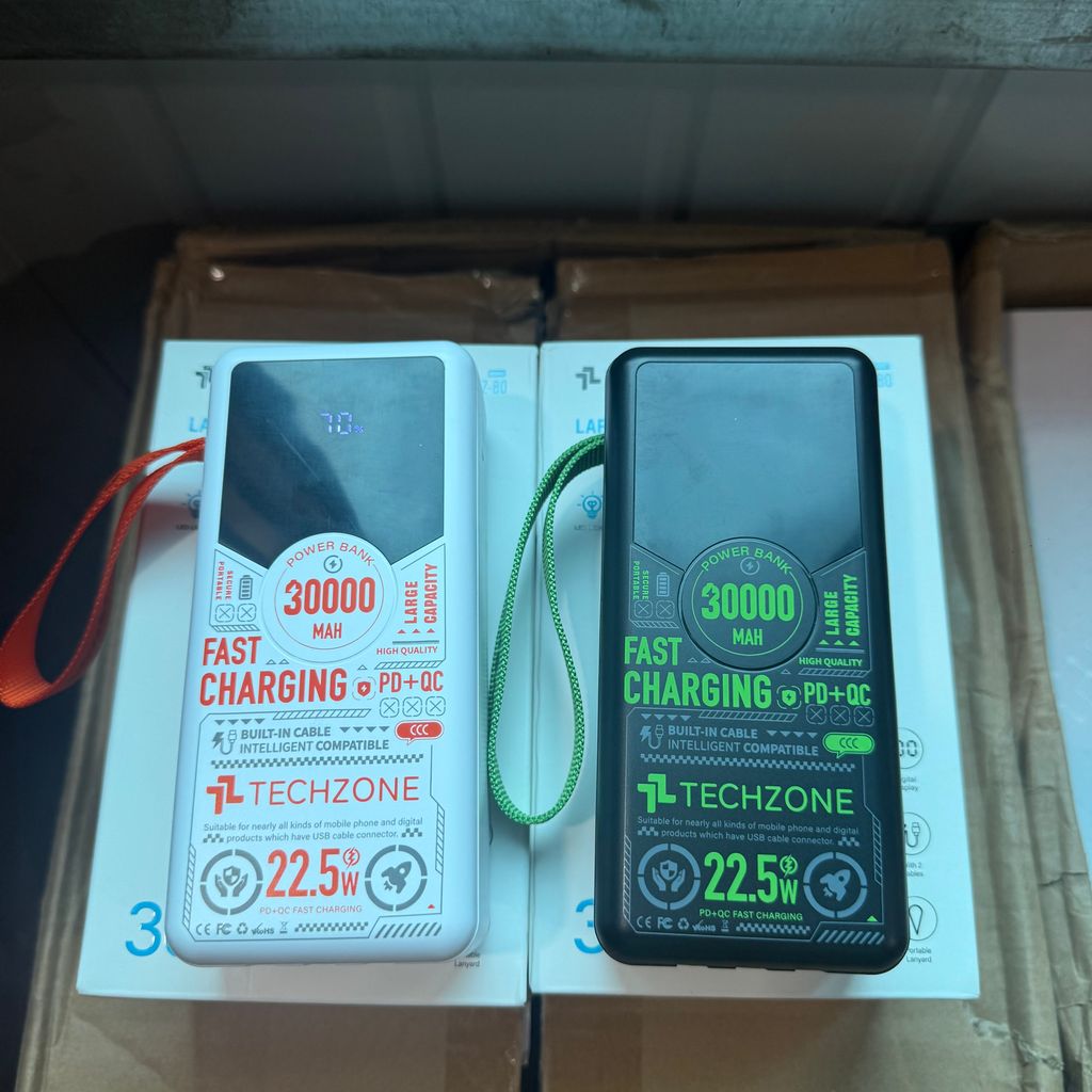 Sạc dự phòng 30000mah sạc nhanh 22.5w