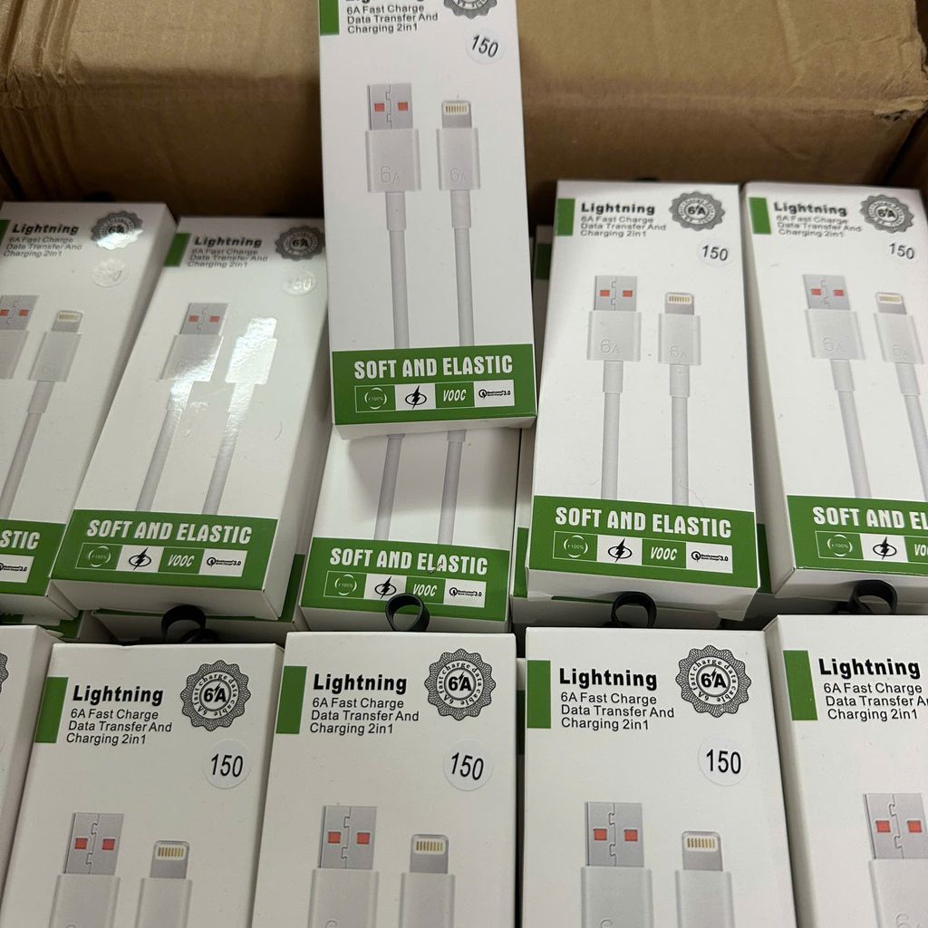 Cáp sạc USB - Lightning 6A