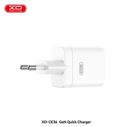 Sạc Nhanh 45W XO CE36 2 Cổng (USB-A+C), Hỗ trợ PPS,.... ( Sạc các loại điện th…