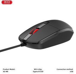 Chuột Dây XO M8 ( Hỗ Trợ Xuất VAT)