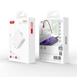 Combo Củ + Cáp Micro USB XO L45 hỗ trợ Vooc / QC 3.0