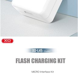 Combo Củ + Cáp Micro USB XO L45 hỗ trợ Vooc / QC 3.0