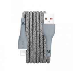 Cáp iPhone dây dù dài 2M hãng WIX Fullbox chân A to L ( có hộp, màu ngẫu nhiên)