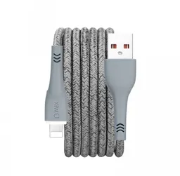 Cáp iPhone dây dù dài 2M hãng WIX Fullbox chân A to L ( có hộp, màu ngẫu nhiên)