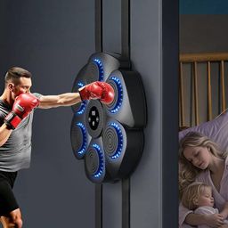 Thiết bị đấm bốc RGB XO SF02 , 6 mục tiêu kèm bao tay