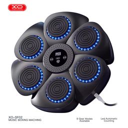 Thiết bị đấm bốc RGB XO SF02 , 6 mục tiêu kèm bao tay