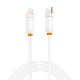 Cáp Sạc Nhanh C To L dài 1M (27W) XO Q302A (Đen/Trắng)