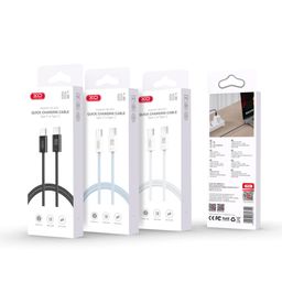 Cáp sạc nhanh 60W C to C XO NB Q273 ( Màu ngẫu nhiên)