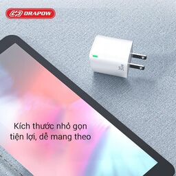 (Sale Mua 10 Tặng 5 Củ XO L7 )Củ Sạc Nhanh 30W 2 Cổng Drapow GA32