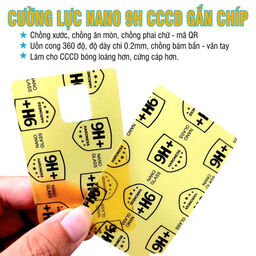 Combo 10 Bộ Dán CCCD, GPLX, Thẻ Học Sinh, Sinh Viên, Thẻ Cư Dân, Thẻ Thành Viê…