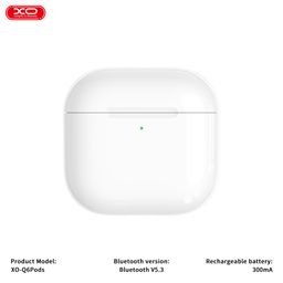 Tai Nghe XO Q6 Pro Pods Gen 6, hỗ trợ sạc không dây