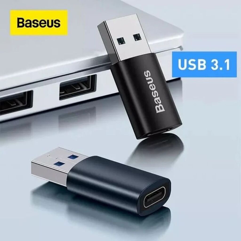 Đầu chuyển OTG Type C to USB 3.1 tốc độ cao 10Gbps Baseus Ingenuity Series Mini OTG Gen2