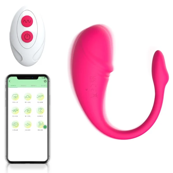Trứng rung điều khiển qua App Bluetooth hình thiên nga