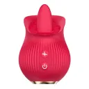 Máy rung lưỡi  massage hình bông hoa hồng