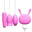 Trứng rung kèm lưỡi massage 2in1