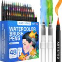 Bộ 48 bút màu nước ARTISTRO 48 Watercolor Brush Pens