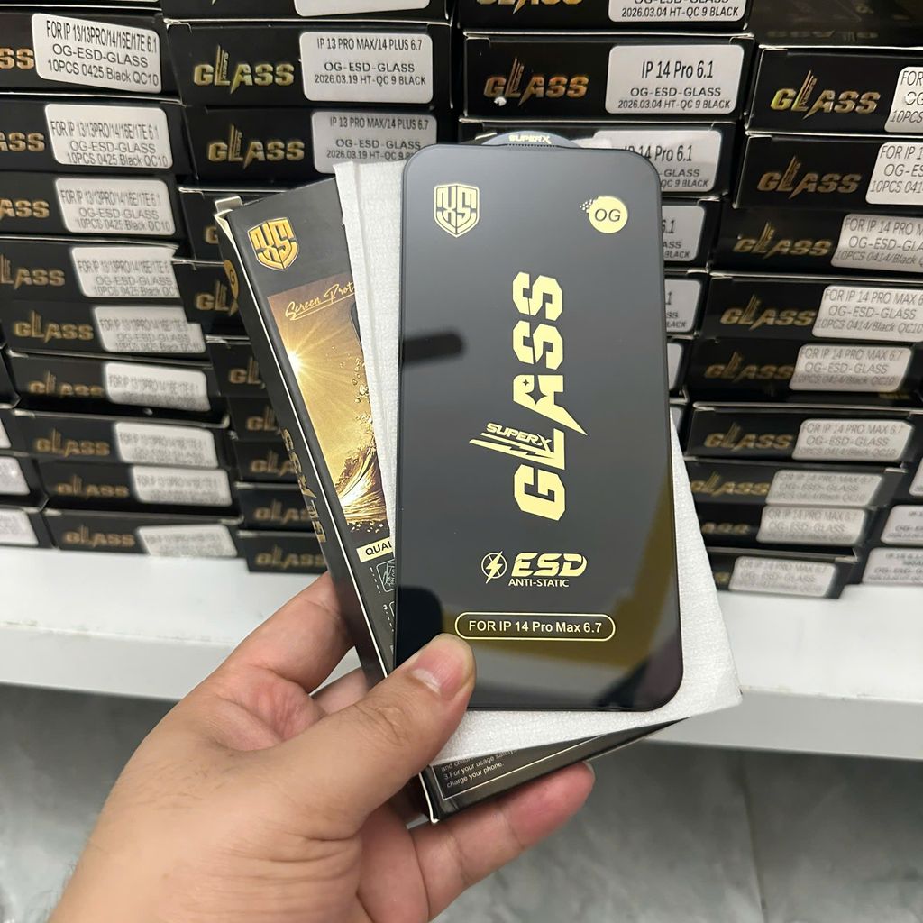 Cường lực OG GlASS tĩnh điện