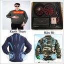 Áo Điều Hòa Kèm 2 Quạt + Pin Dự Phòng IPOW 20.000 mAh ( Loại 1)