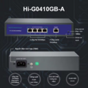 Switch POE Hisource Full Gigabit AI 4 Cổng, 8 Cổng