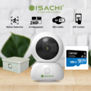 Combo IoT camera ISACHI SC-D1 (2MP) + Thẻ Nhớ 128 XO+ Chân Đế - BH 24 Tháng Full VAT