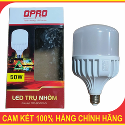 Bóng Led trụ nhôm đúc OPRO - Bảo hành 12 tháng ( Hỗ trợ xuất VAT)