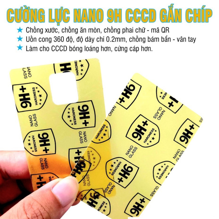 Combo 10 Bộ dán Căn Cước Công Dân, GPLX, Thẻ Hội Viên...(5 CCCD+5 GPLX)