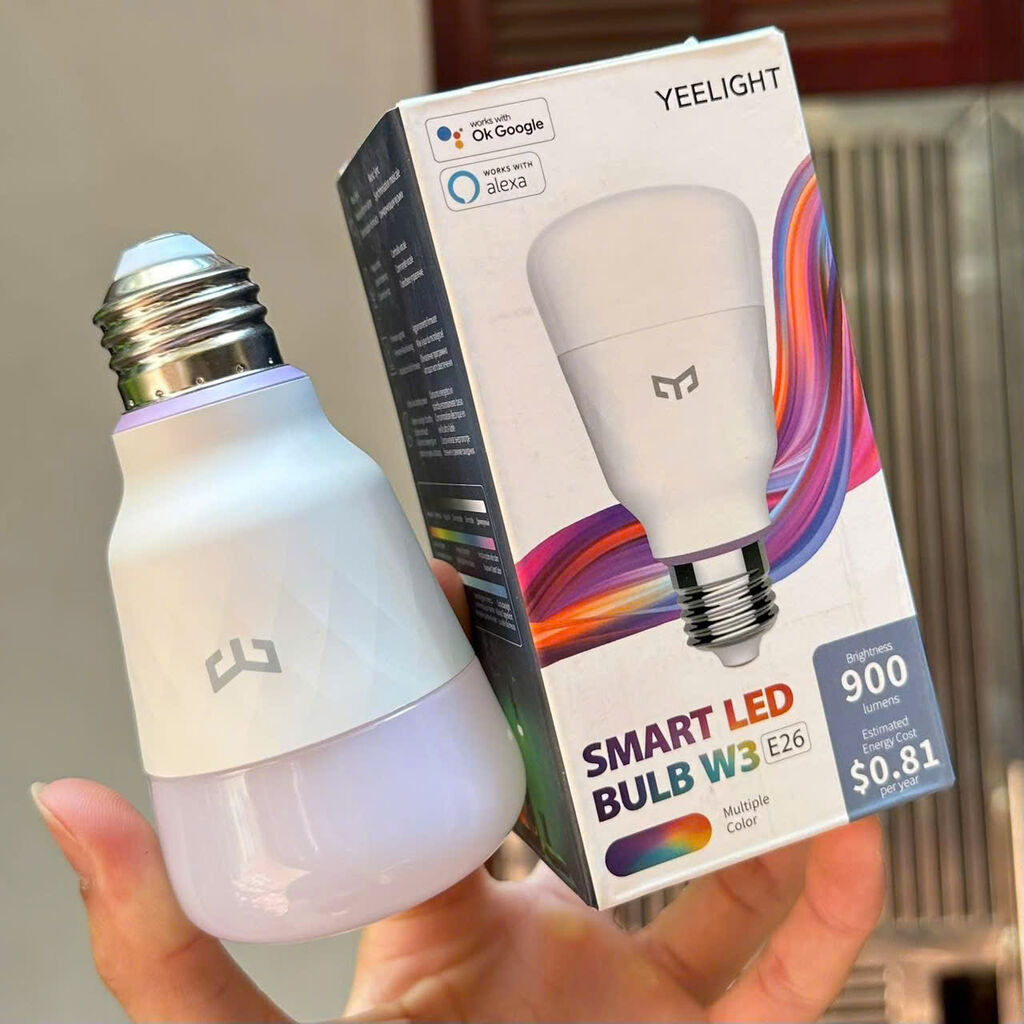 Bóng đèn LED thông minh Xaomi Yeelight W3 - Bản quốc tế, điều khiển App, đèn L…