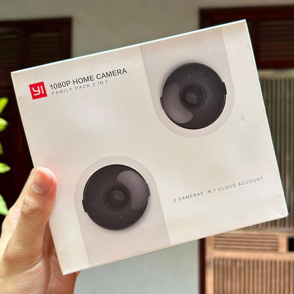 Set 2 Camera an ninh Xiaomi Yi 720p Home Camera, bản quốc tế