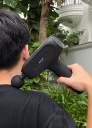 Súng massage cầm tay Fman M72, máy Massage 5 đầu, cổng sạc Type-C