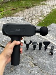 Súng massage cầm tay Fman M72, máy Massage 5 đầu, cổng sạc Type-C