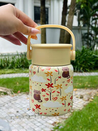 BÌNH Ủ CHÁO INOX 316 – 500ML 🍲 Giữ trọn dinh dưỡng – ấm nóng cả ngày!