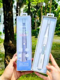 Bàn chải điện MINISO, chống nước IPX7, 3 chế độ, rung sóng âm