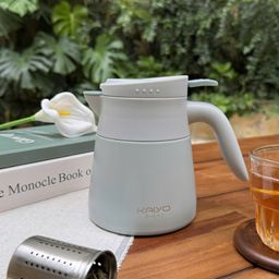 ☕️☕️Bình giữ nhiệt pha trà kèm lõi lọc inox 304 Kaiyo 500ml☕️☕️
